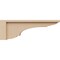 Ekena Millwork 3"W x 18"D x 6"H Thin Bryant Rough Cedar Woodgrain TimberThane Corbel, Primed Tan CORUR03X18X06BRYRCPR - alternate 3